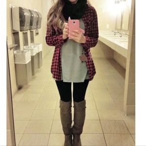 Lumberjack plaid shirt